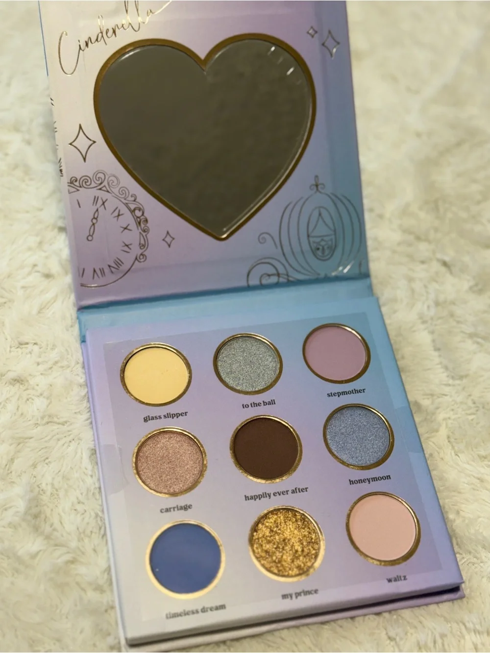 Disney Cinderella Midnight Rush Eyeshadow Palette - Blue, Purple